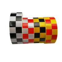 High Intensity Reflective Chequer Checkered Sticker